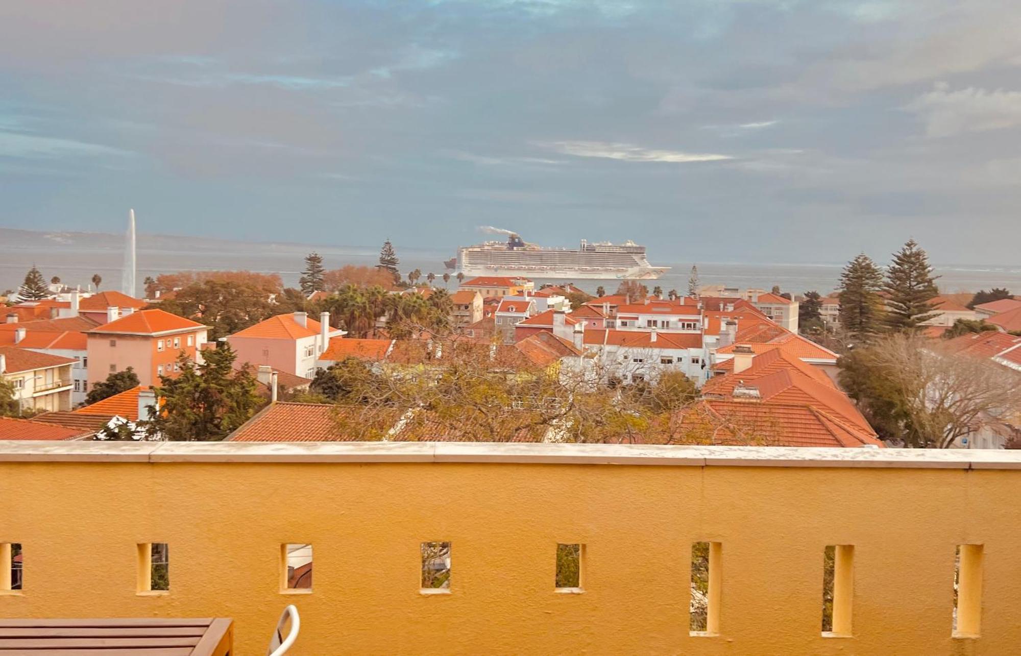 Top Sea View Lisboa - Apartment - 2Rooms Paco de Arcos Luaran gambar